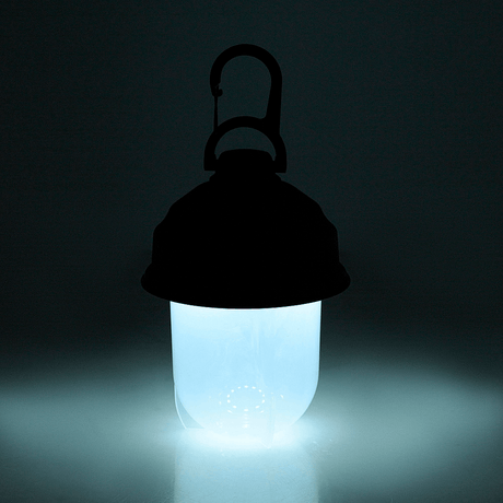 M-Tac Turist Hængelampe med retrodesign og LED-lys, perfekt til camping, fiskeri og jagt, lyser i mørket. 200 lumen, 3 lysfunktioner.