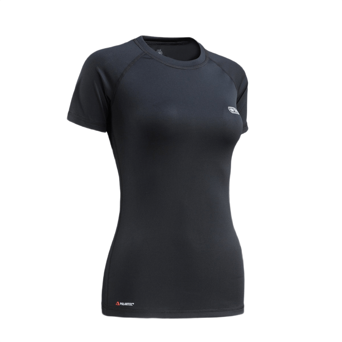 M-Tac T-shirt Ultra Light Polartec Lady i sort hurtigttørrende og åndbart Power Dry® materiale