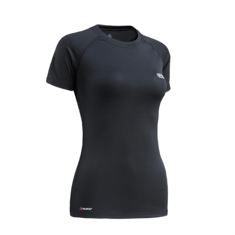 M-Tac T-shirt Ultra Light Polartec Lady i sort hurtigttørrende og åndbart Power Dry® materiale
