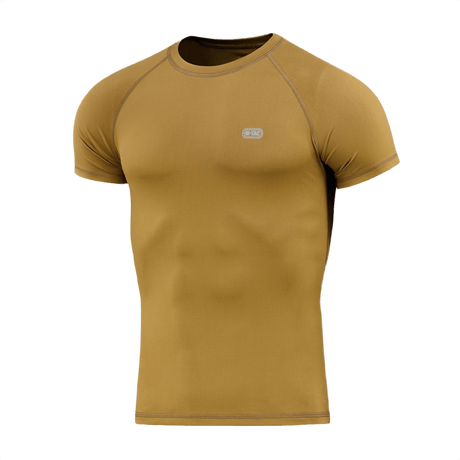 M-Tac T-shirt Ultra Light Polartec lavet af let Power Dry® materiale, ideel til træning og daglig brug, i en tan farve.
