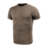 M-Tac Ultra Vent Kortærmet termot-shirt i åndbart materiale egnet til træning og udendørs aktiviteter, 90% polyester, 10% elastan på forside.