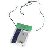 M-Tac Vandtæt Etui til Dokumenter til beskyttelse af telefon og pas mod vand, med snor til udendørsaktiviteter.