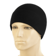 M-Tac Watch Cap Elite Fleece Beanie Hat Slimtex i sort, letvægts hue ideel til taktisk brug og vinteraktiviteter, fleece materiale.