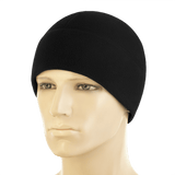 M-Tac Watch Cap Elite Fleece Beanie Hat Slimtex i sort, letvægts hue ideel til taktisk brug og vinteraktiviteter, fleece materiale.