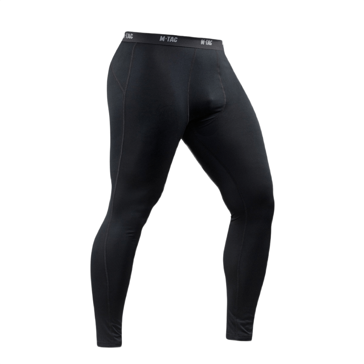 M-Tac Level I Polartec Thermal Bukser i sort, lavet af Power Dry® materiale, ideel som baselayer til vinter og lavsæson.