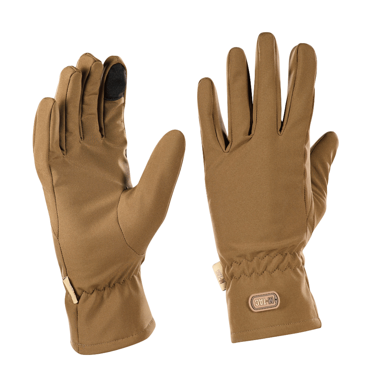 M-Tac Vinterhandsker Soft Shell i brun, let og funktionelt design for maksimal beskyttelse mod dårligt vejr