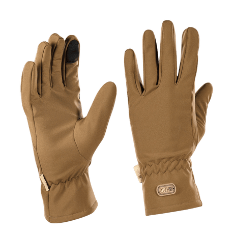 M-Tac Vinterhandsker Soft Shell i brun, let og funktionelt design for maksimal beskyttelse mod dårligt vejr