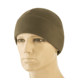 M-Tac Watch Cap Elite Fleece Beanie Hat, varm og let hue til taktisk og vinterbrug, lavet af fleece 320 g/m², brun farve