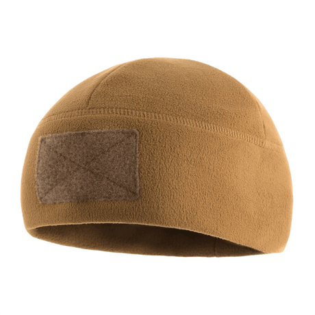 M-Tac Fleece Tactical Watch Cap Beanie m. Patch Panel til koldt vejr, lavprofil-design, fleece 270 g/m², let og hurtigtørrende