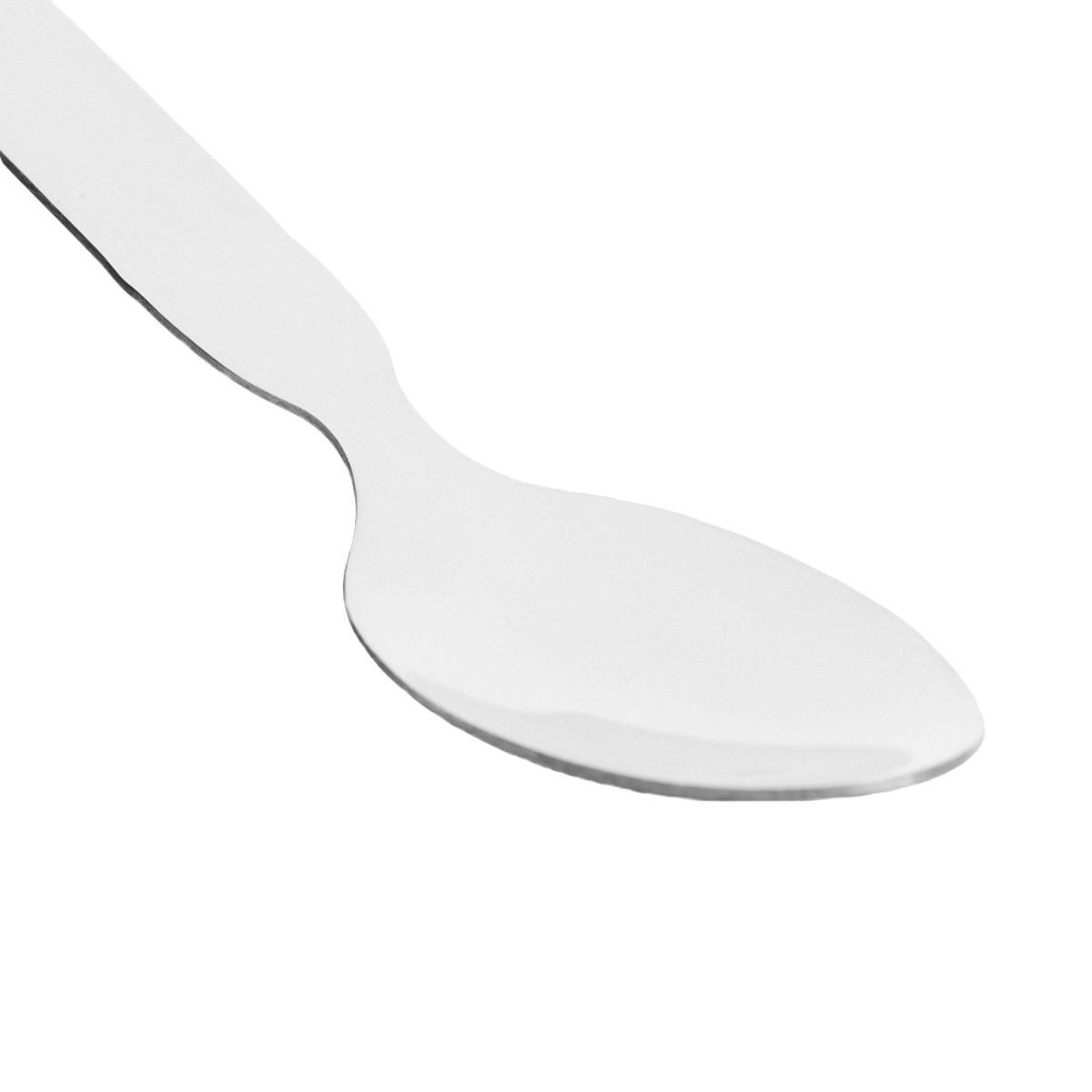 Ske fra M-Tac Stål Bestiksæt Large (4 dele) ideel til camping og udendørs brug.