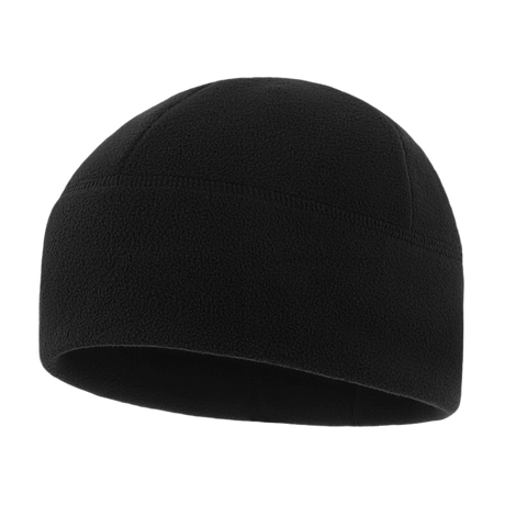 M-Tac Watch Cap Elite Fleece Beanie Hat i sort, let og varm hue til taktisk brug og vinteraktiviteter, fremstillet af 100% polyester fleece