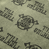 M-Tac Shemagh Tørklæde Til Valhall med norsk "Til Valhall" slogan, 100% bomuld, beskytter mod sol, sand og vind, 105 x 105 cm