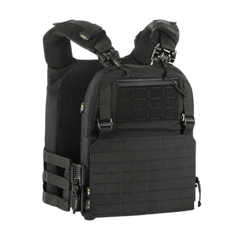 M-Tac Plate Carrier Cuirass FAST QRS XL Gen.II i slidstærk Cordura 500D med justerbare plader og hurtig-lås funktion.