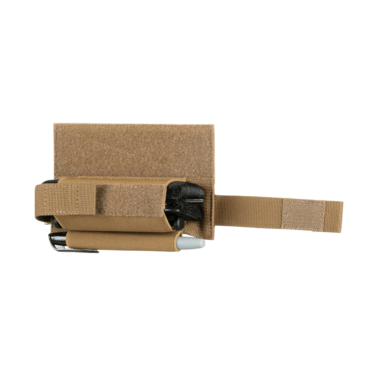 M‑Tac Tourniquet Pouch Elastic Gen.5 lavet af Cordura 500D med elastisk bånd og velcro, hurtig adgang til CAT tourniquet.