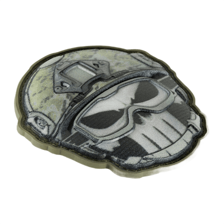 M-Tac Patch Emoji #1 PVC med 3D-effekt, sjov og taktisk morale patch til tøj eller udstyr. Perfekt til at udtrykke følelser. Størrelse: 6.5 cm