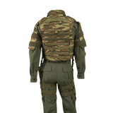 Anorak Niobium® Tactical II – full set bagfra, viser taktisk kropspanser med camouflage design til politiets specialenheder.