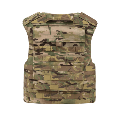 Anorak Niobium® Tactical II – fr.bk. MultiCam® Stik & Skudsikker Vest i camouflage-design forbeskyttelse mod trusler.