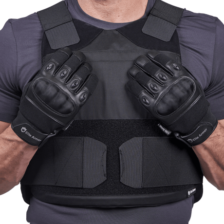 Nærbillede af Elite Armor Performance snitsikre handsker