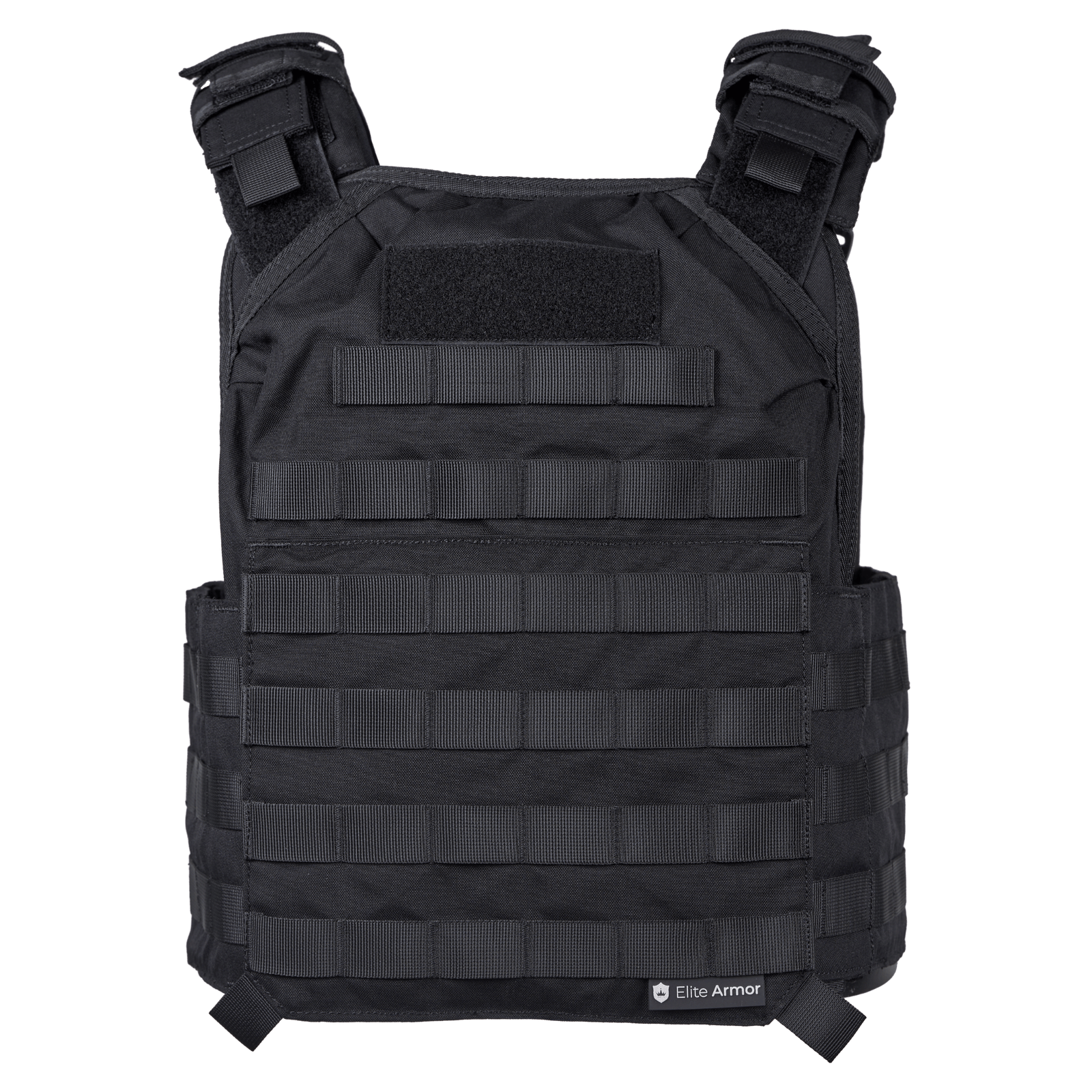 Elite Armor Plate Carrier i sort set forfra