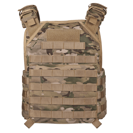 Elite Armor Plate Carrier i camo set forfra