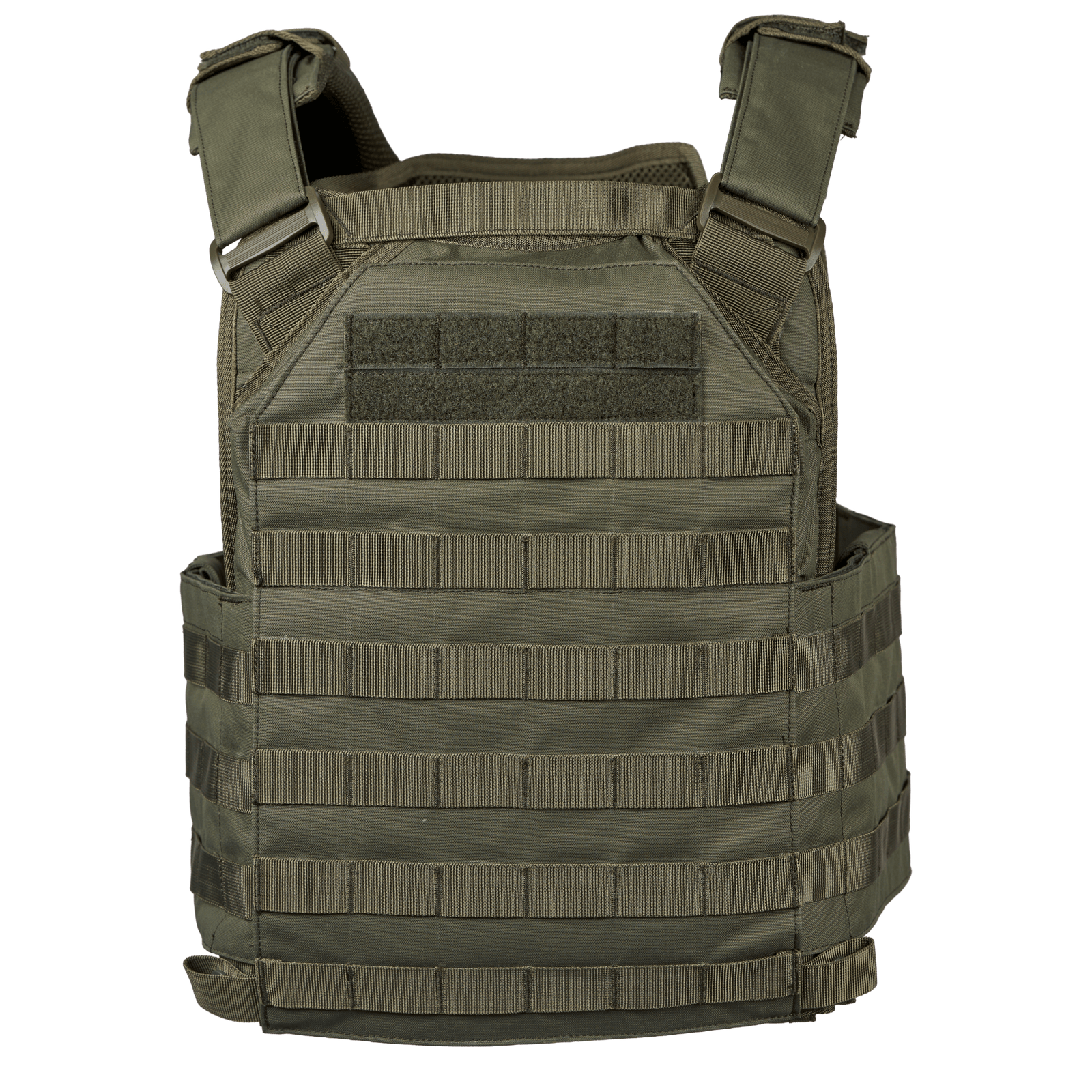 Elite Armor Plate Carrier i grøn set bagfra