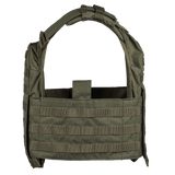 Elite Armor Plate Carrier i grøn set fra siden