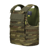 Anorak Chromium® Tactical III Skudsikker Vest i kamuflage, let og fleksibel med maksimal IIIA-beskyttelse, designet til optimal pasform.