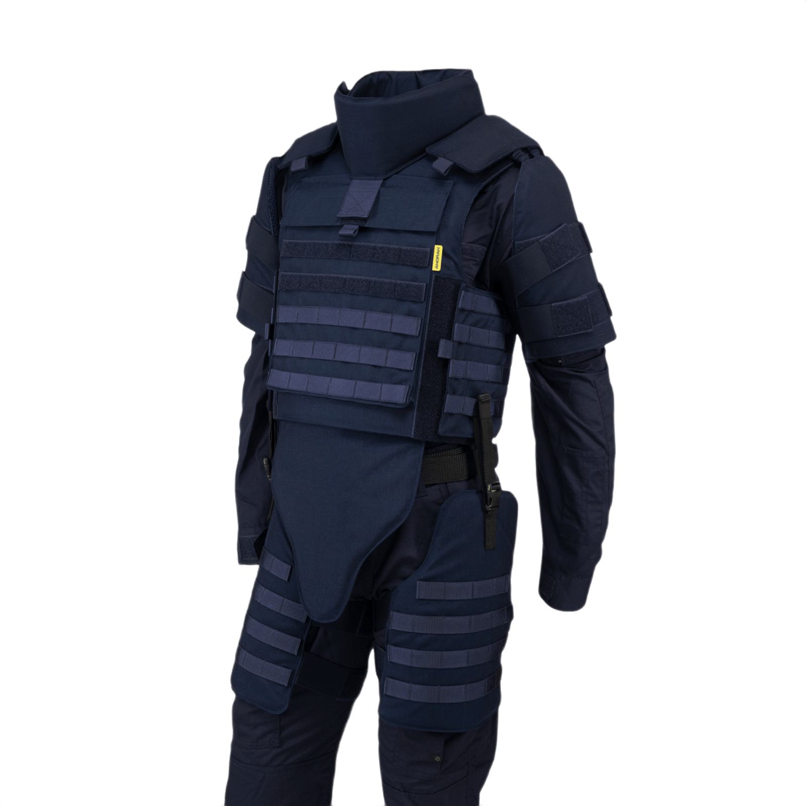 Anorak Titanium® Tactical II - full set softbody-vest med NIJ Level IIIA beskyttelse, designet til politiets specialstyrker.