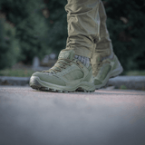 Tactical Sneakers Demi-Season – Let og komfortabel til trekking og trail running i by og natur, fremstillet i læder og Cordura.
