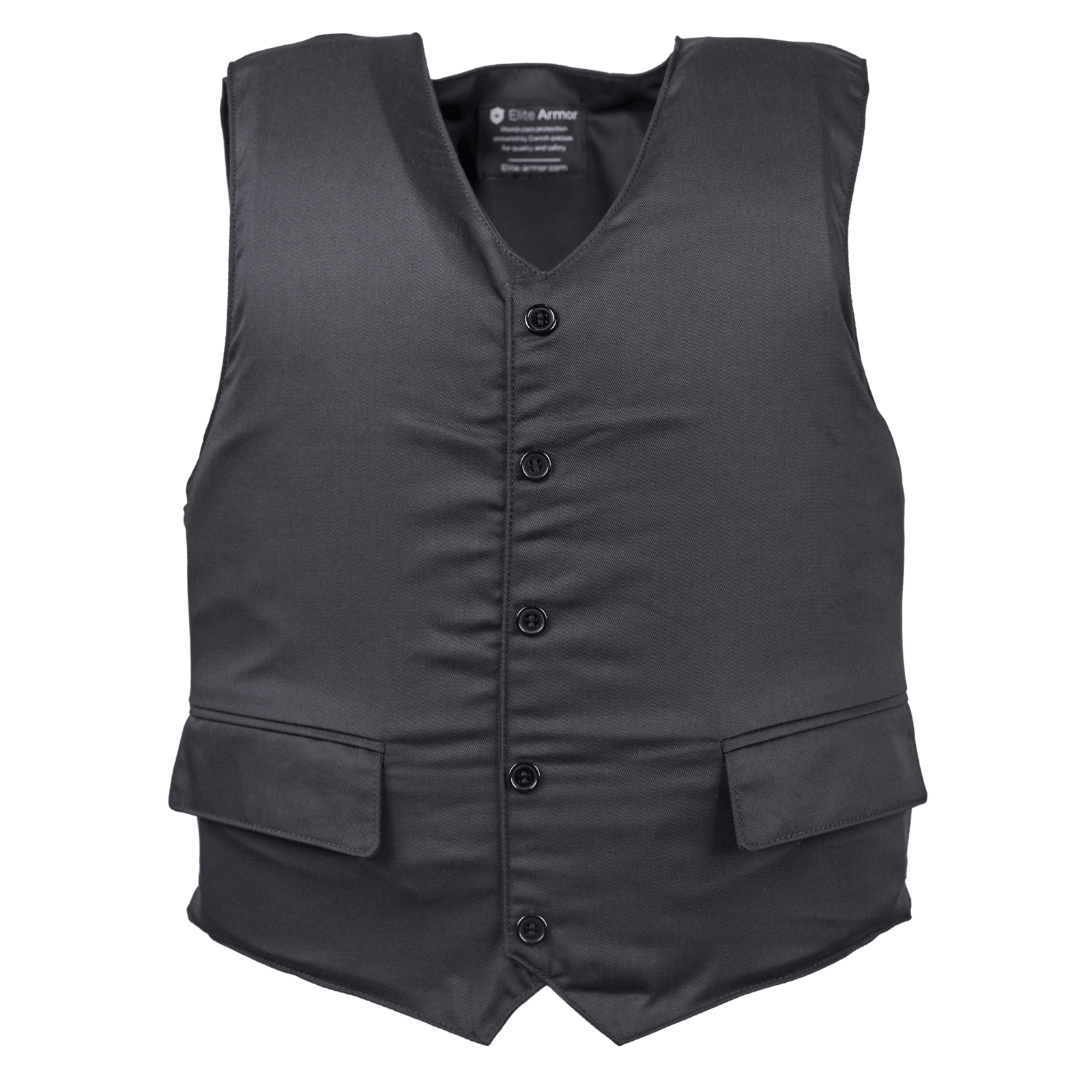 Elite Armor VIP Stik & Skudsikker vest set forfra